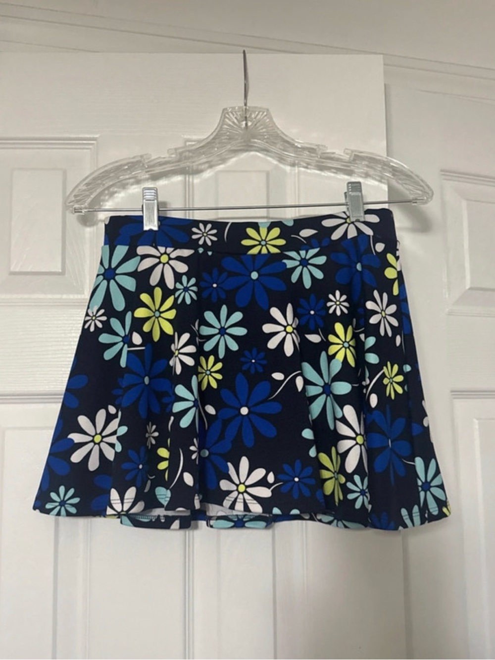 Justice Girls Floral Skirt Skort Size 14 (girls)
